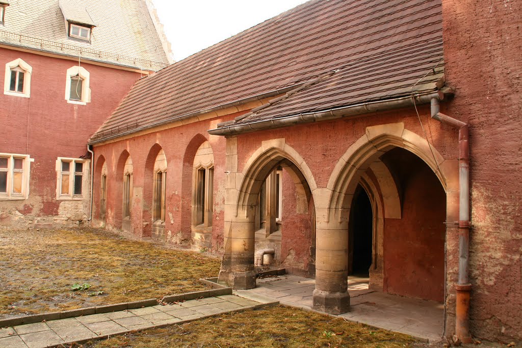St. Claren Kloster, Innenhof [2008], Вейссенфельс