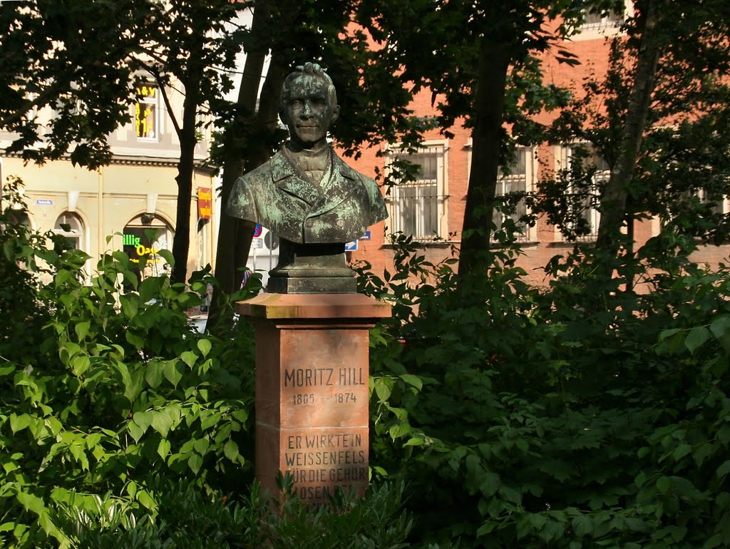 Moritz Hill Denkmal in Weißenfels [2009], Вейссенфельс