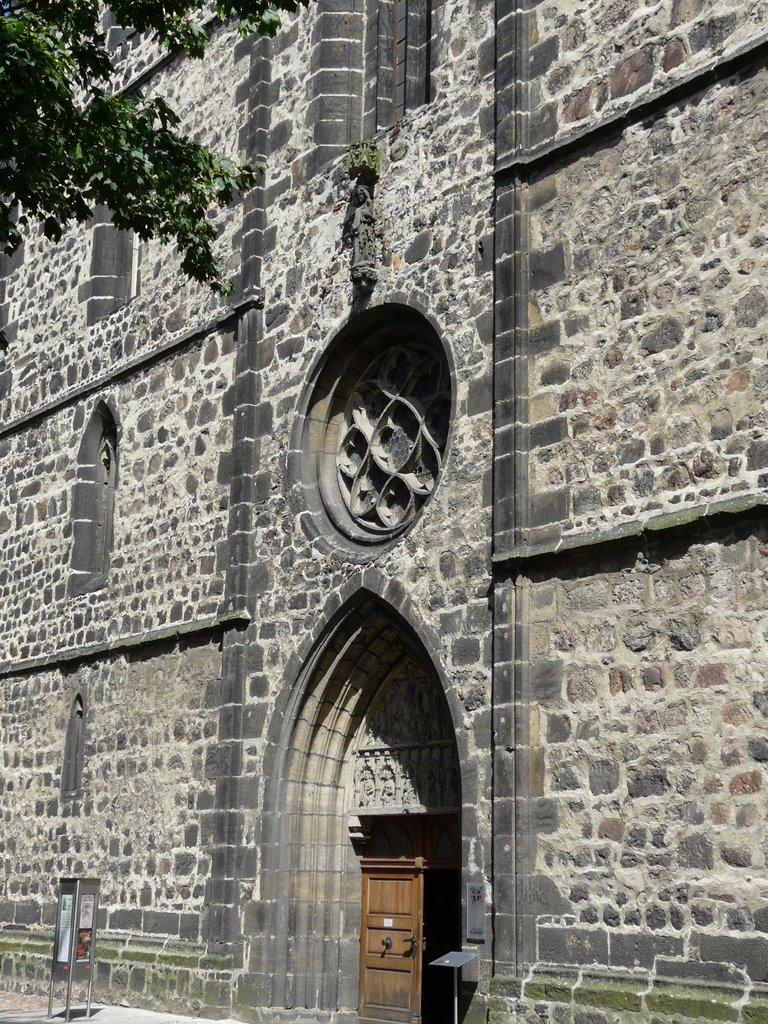 Germany_Anhalt_Wittenberg_West Portal of the gothic St. Marys Town Church_P1040806.JPG, Виттенберг