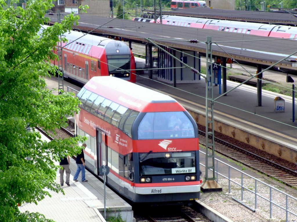 Dessau-Wörlitzer Eisenbahn, Дессау