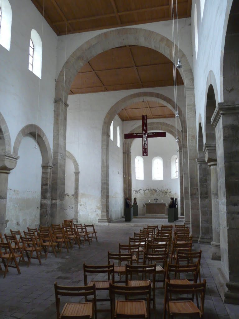Germany_Saxony-Anhalt_Merseburg_Romanesque New Market Church St. Thomae_inside_P1100633.JPG, Мерсебург