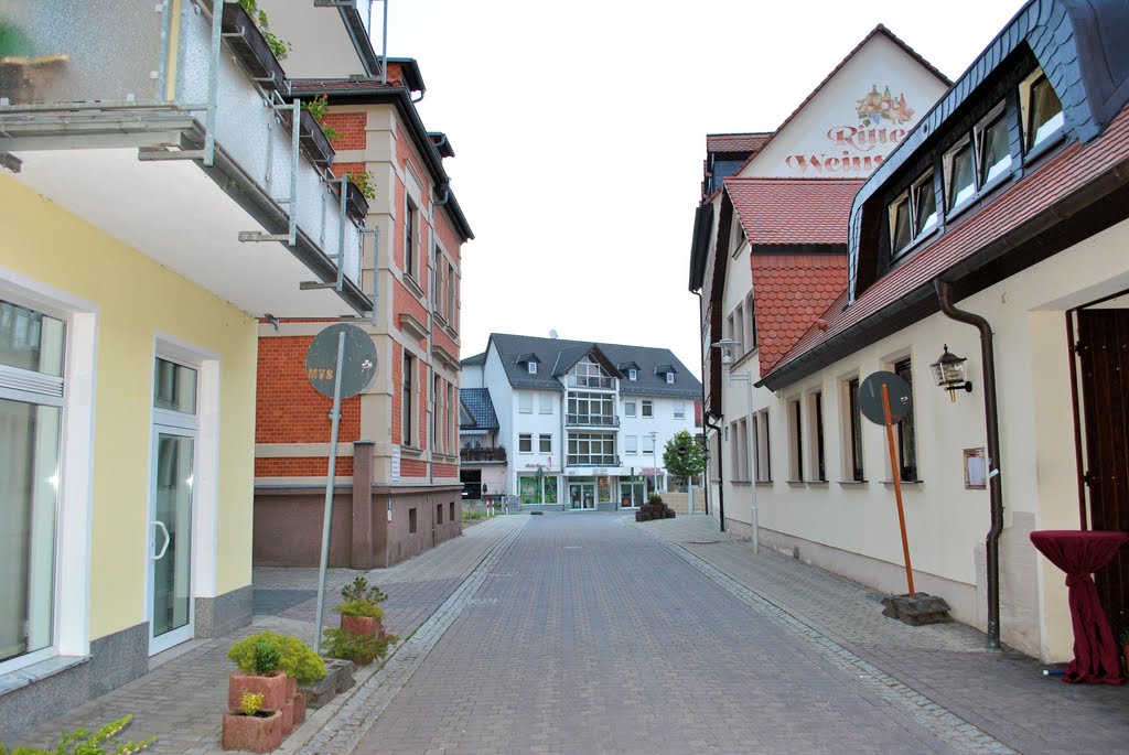 Große Ritterstraße in Merseburg, Мерсебург