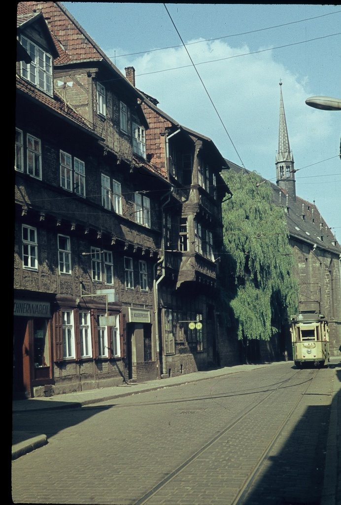 Dominikanerstraße,etwa 1966, Халберштадт