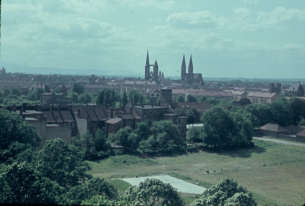 Halberstadt um 1967,Stadt der Kirchen, Халберштадт