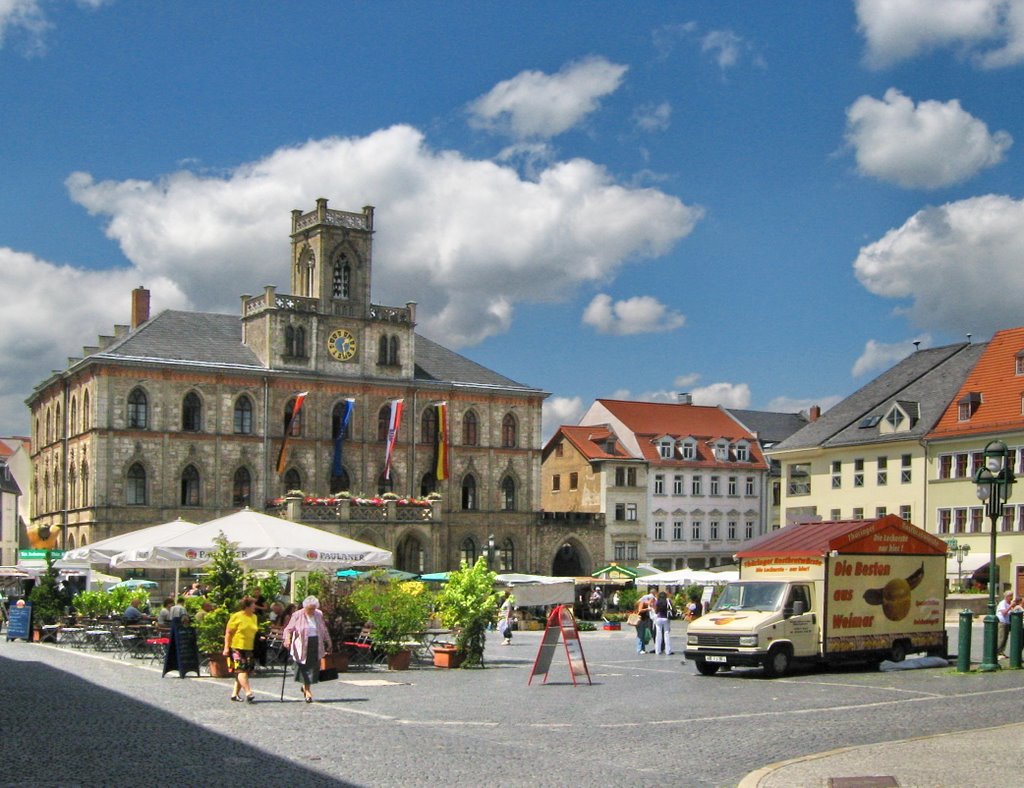 Markt van Weimar, Веймар