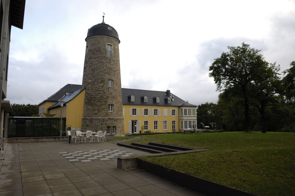Weimar; Bildungszentrum der BA vom Garten (TR), Веймар