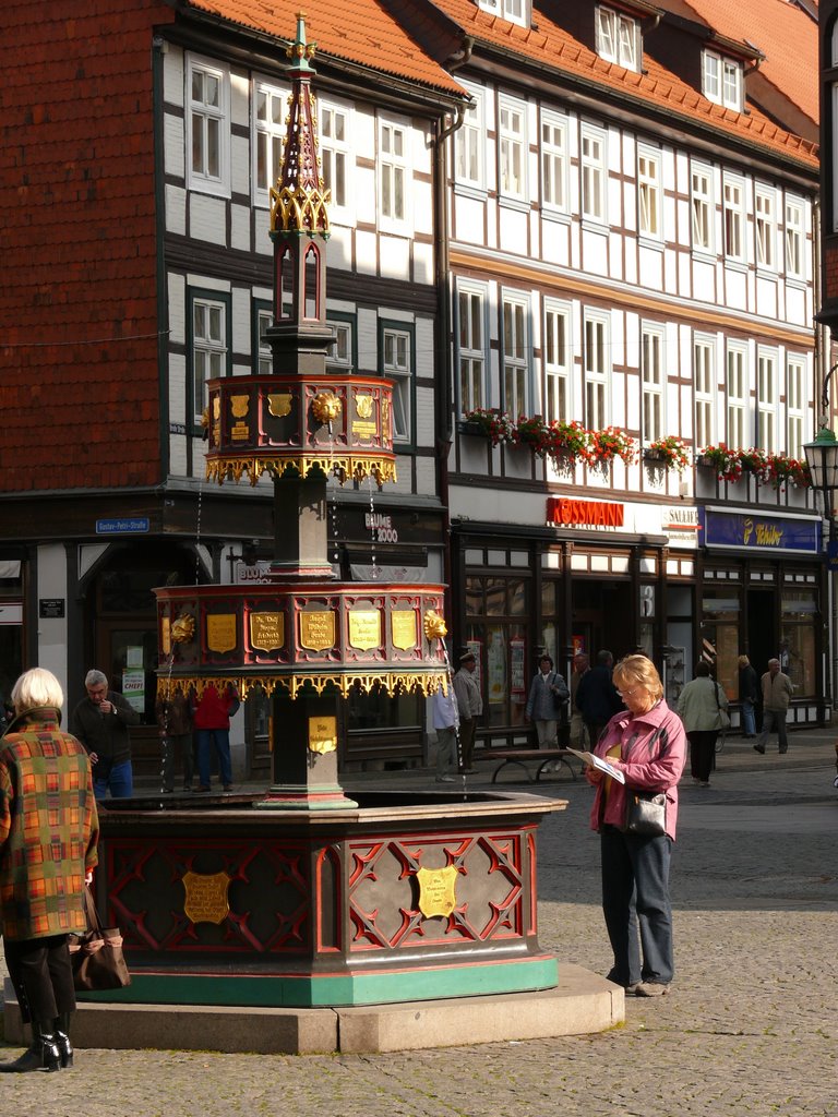 Wernigerode - Marktbrunnen, Вернигероде