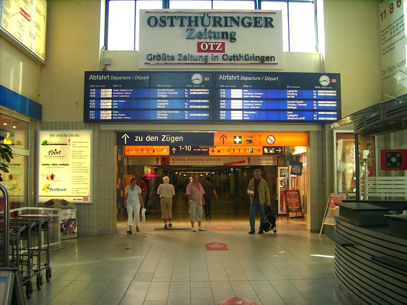 Hauptbahnhof Gera, Гера