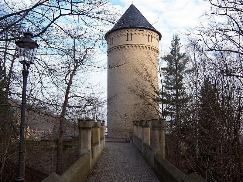 Bergfried vom Schloß Osterstein, Гера
