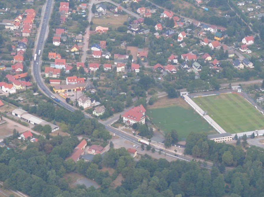 Nordhausen Luftaufnahme Krimderode aus Richtung Süden, Нордхаузен