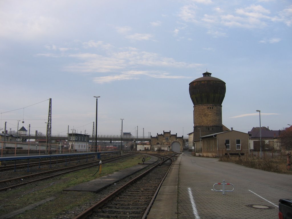 Nordhausen, Wasserturm am Bahnhof, Нордхаузен