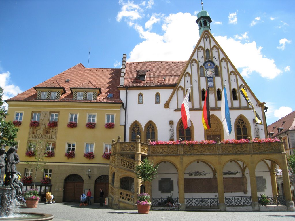 Amberg, Rathaus, Амберг