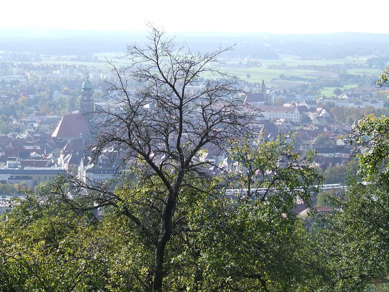 Amberg, Blick vom Mariahilfberg, Амберг