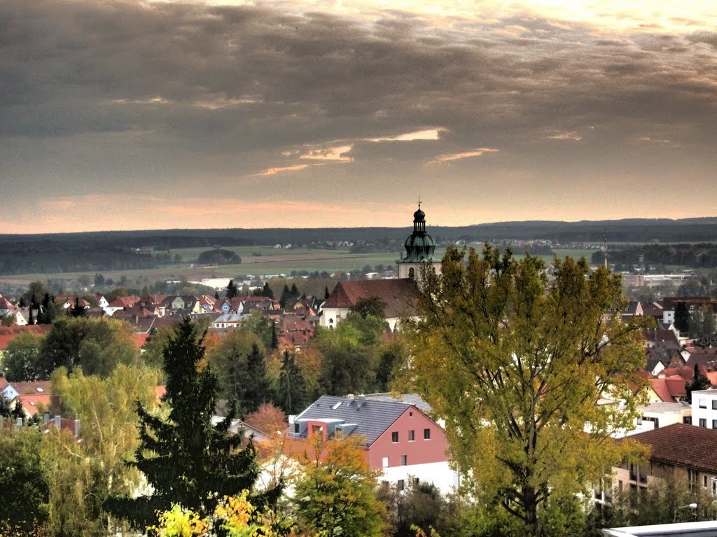Blick über Amberg (Süden), Амберг