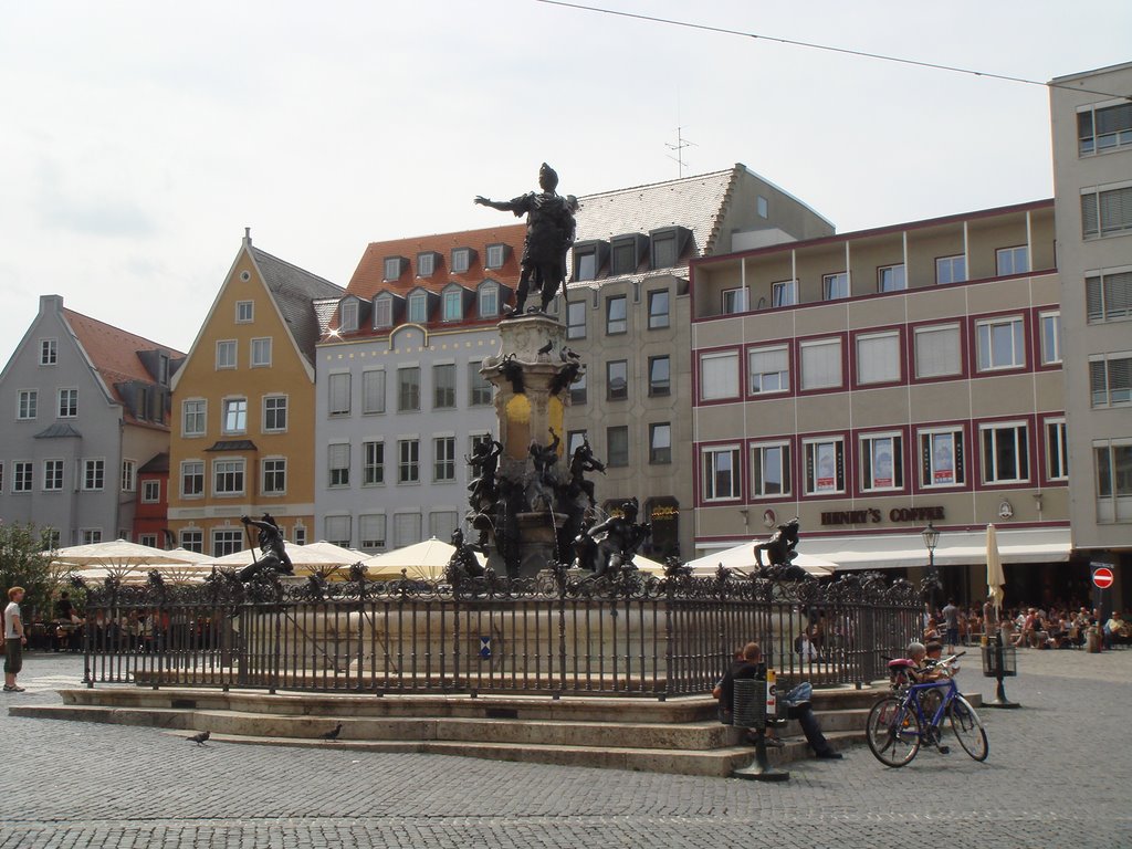 Augustusbrunnen in Augsburg, Аугсбург