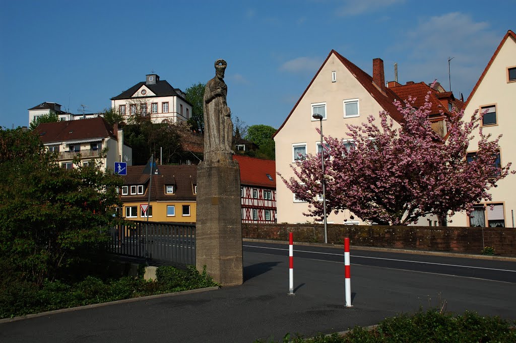Aschaffenburg - hl. Johannes Nepomuk, Ашхаффенбург