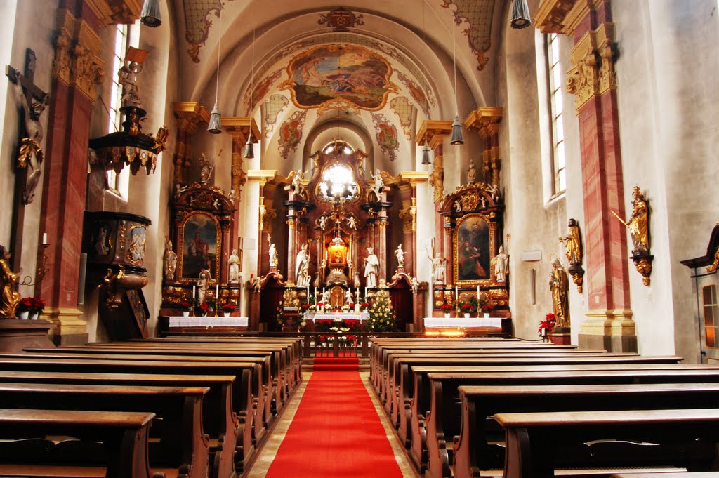Aschaffenburg - Sandkirche [pmk], Ашхаффенбург