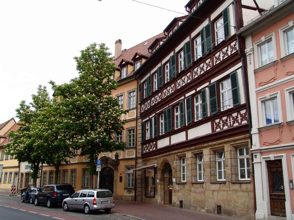 Häuser in der Kapuzinerstr., Бамберг