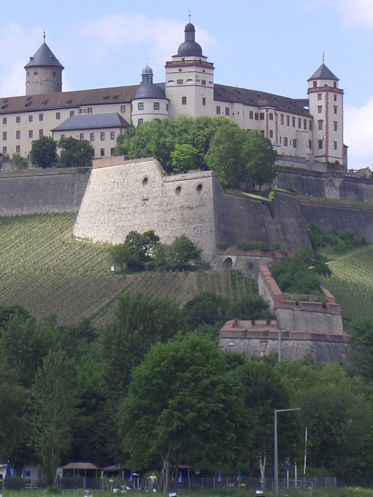 Marienfeste zu Würzburg (fortress above Würzburg, Вюрцбург
