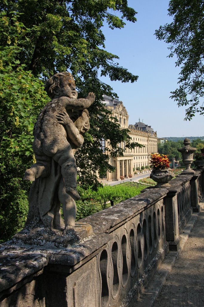 Garten der Würzburger Residenz, Würzburg, Вюрцбург