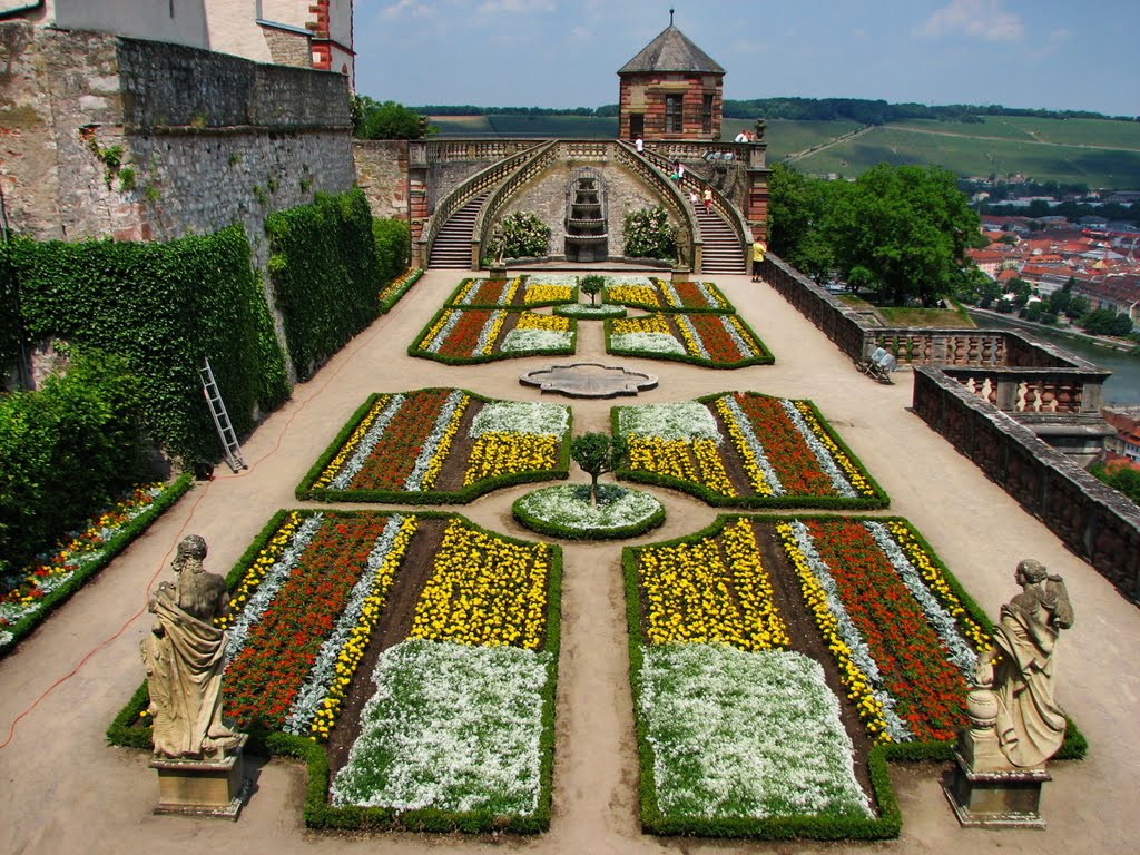 Garten at the Fortress Marienberg, Вюрцбург