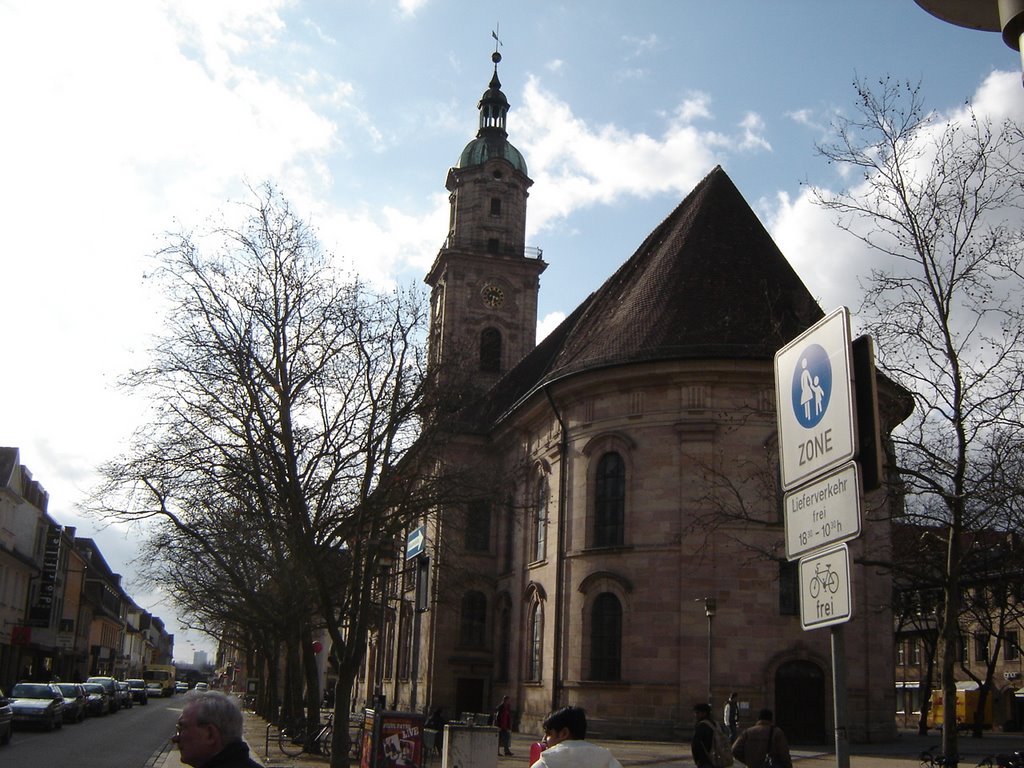 Church in Erlangen Germany, Ерланген