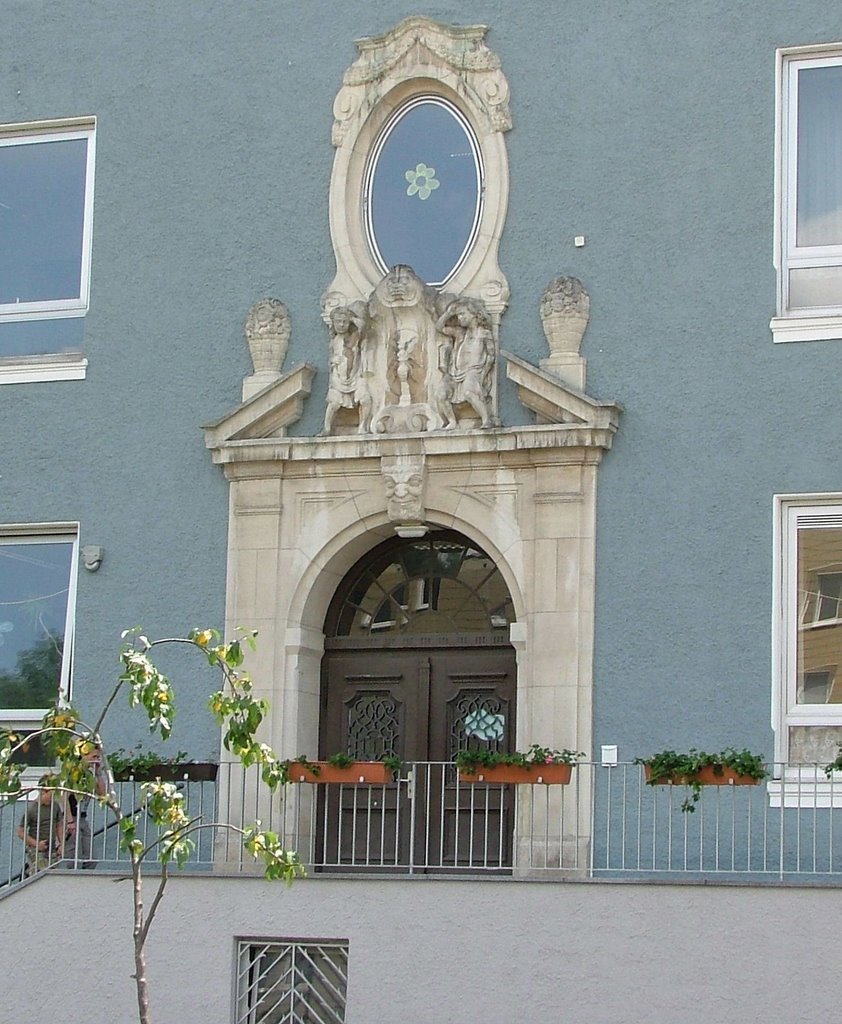 Eingang Wittelsbacher Schule, Кемптен