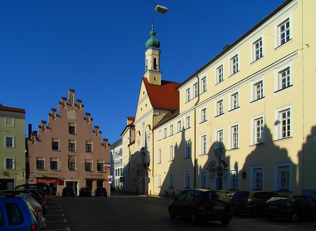 Ursulinen Kloster, Neustadt, Landshut, Ландсхут