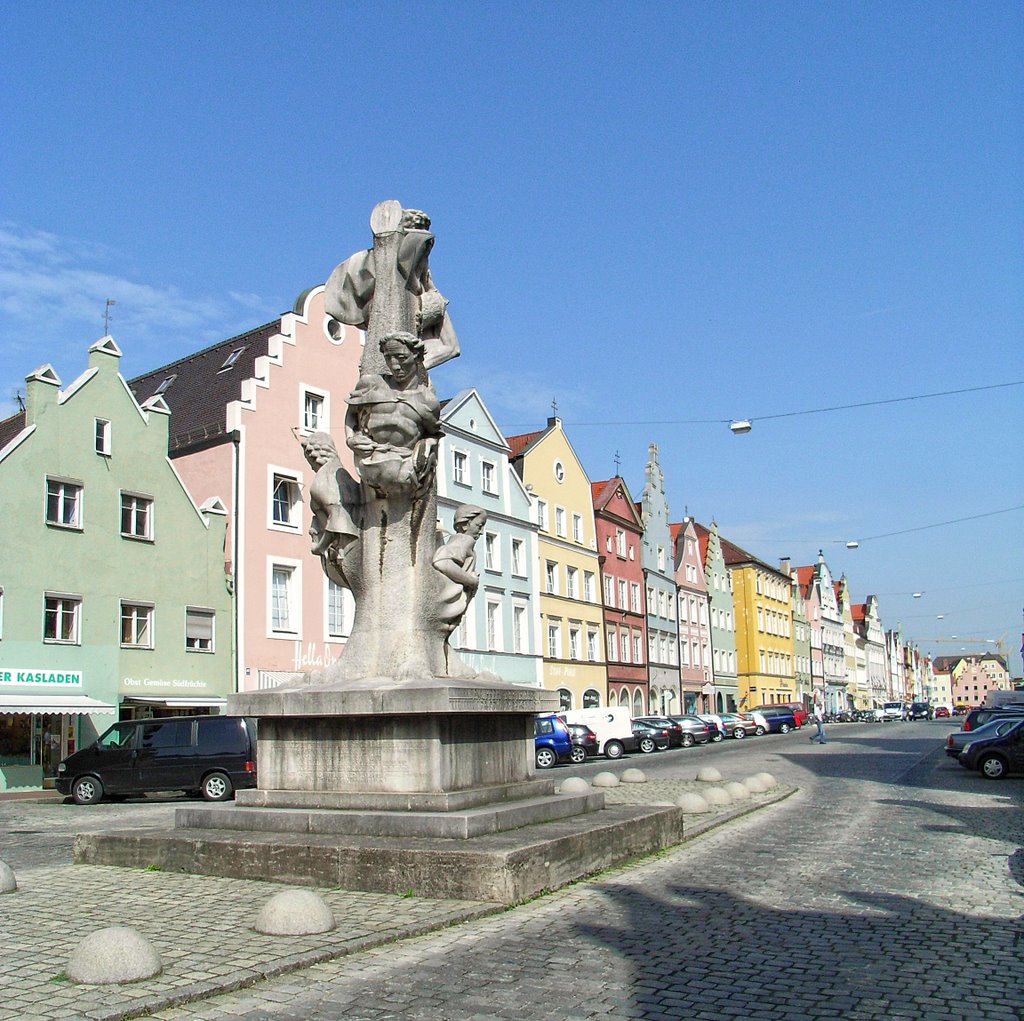 Kriegerdenkmal, Neustadt, Landshut, Ландсхут