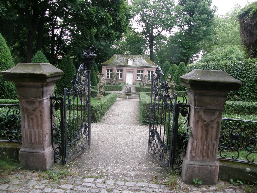 Nürnberg: Barockgarten (Johannisstrasse 13), Нюрнберг