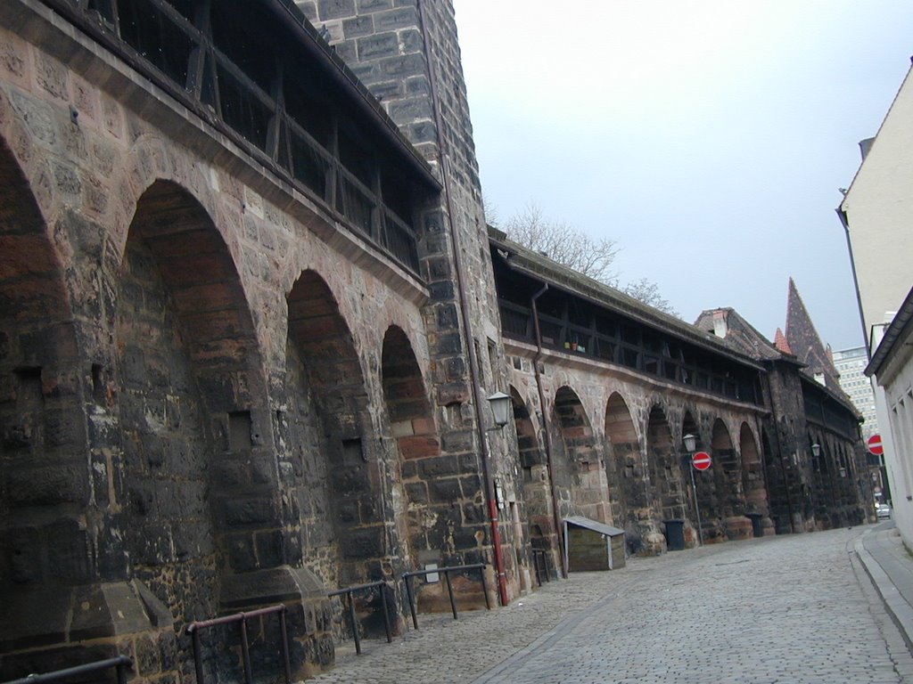 Frauentormauer - Nuremberg, Нюрнберг