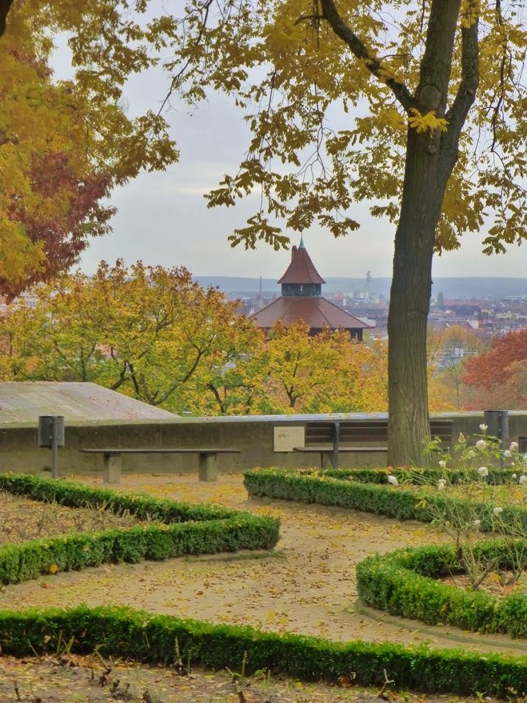 Herbst in der Kaiserburg Nürnberg, Нюрнберг