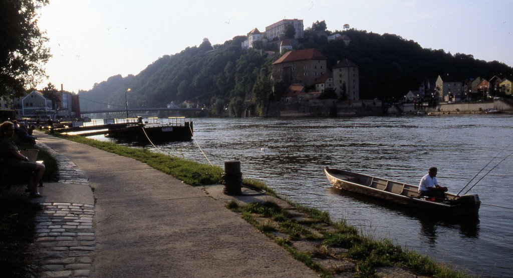 el Danubio en Passau, Пасау