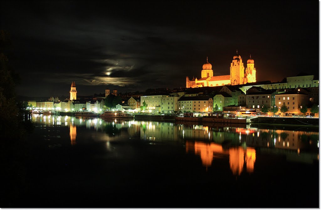 Passau, auch der Mond gibt sein Licht dazu..., Пасау