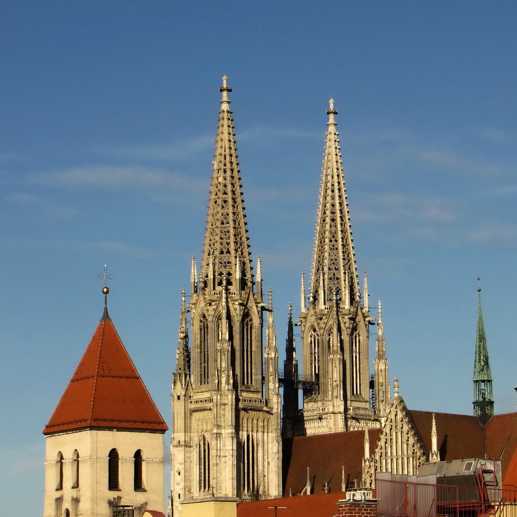 Gothic skyline, Регенсбург
