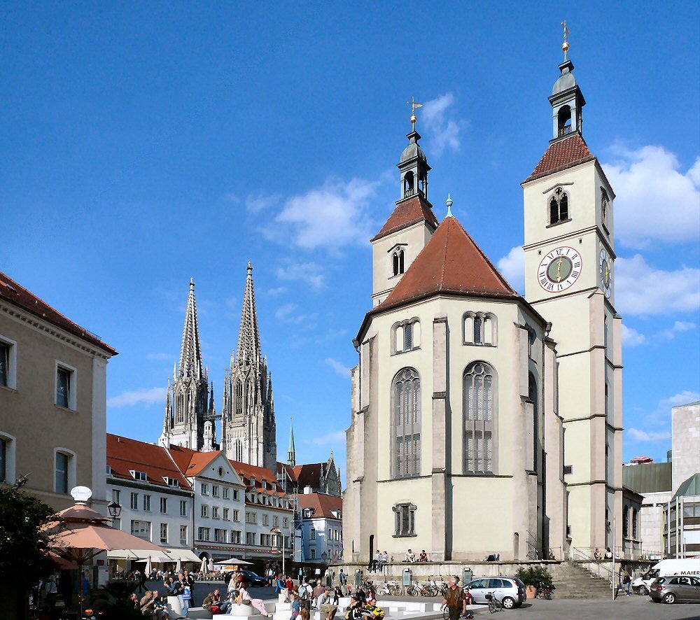 Regensburg, Neupfarrplatz, Регенсбург
