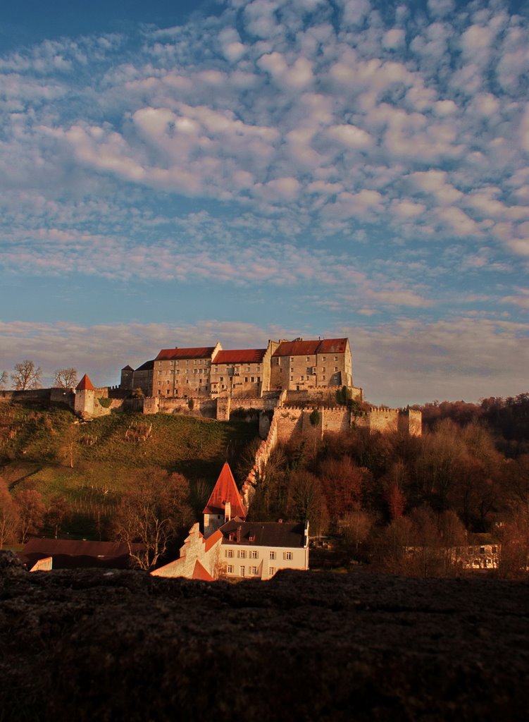 Die Burg in Burghausen längste Burg Europas, Бургхаузен
