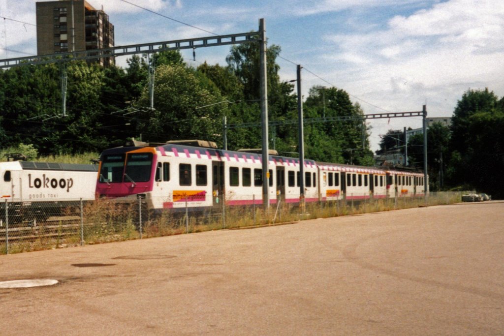 Kreuzlingen Triebwagen der ehemaligen Mittelthurgaubahn, Констанц