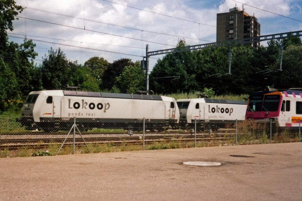Kreuzlingen Elektrolokomotiven der ehemaligen Lokoop, heute bei NIAG, Констанц
