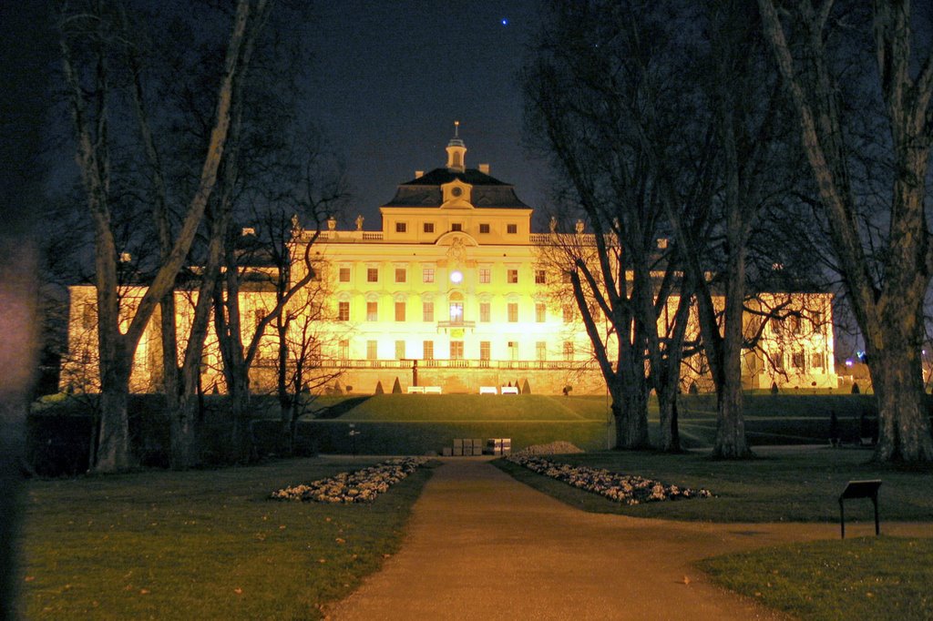 Ludwigsburg-Barockschloss-Night, Людвигсбург