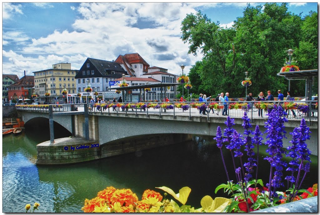 Die reizvolle Neckarbrücke in Tübingen, Рютлинген