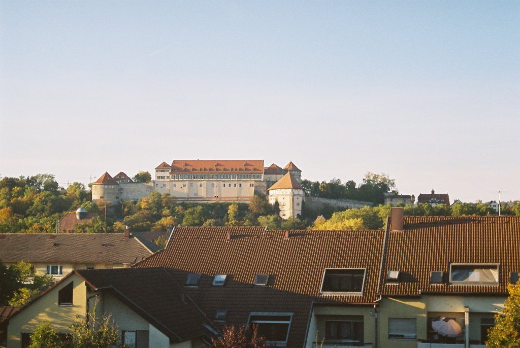 Schloss Hohentübingen von Süden, Тюбинген