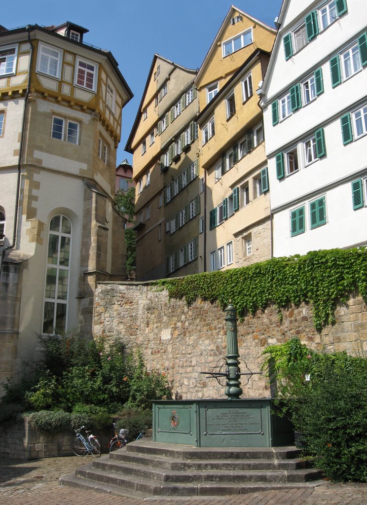 Brunnen vor dem Evangelischen Stift, Фрейберг
