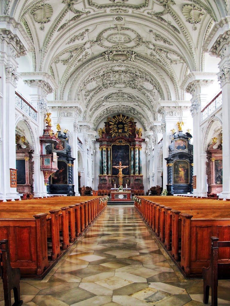Das Kloster Hofen. Die Schlosskirche., Фридрихсхафен