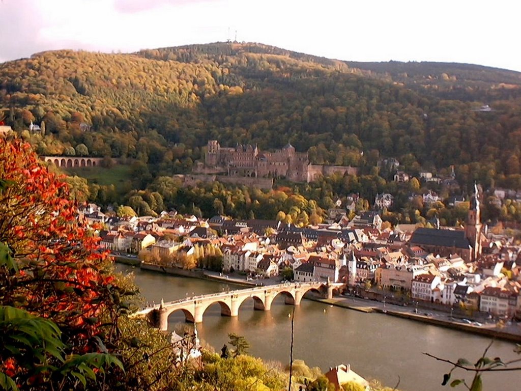 Heidelberg, via dei Filosofi, Хейдельберг