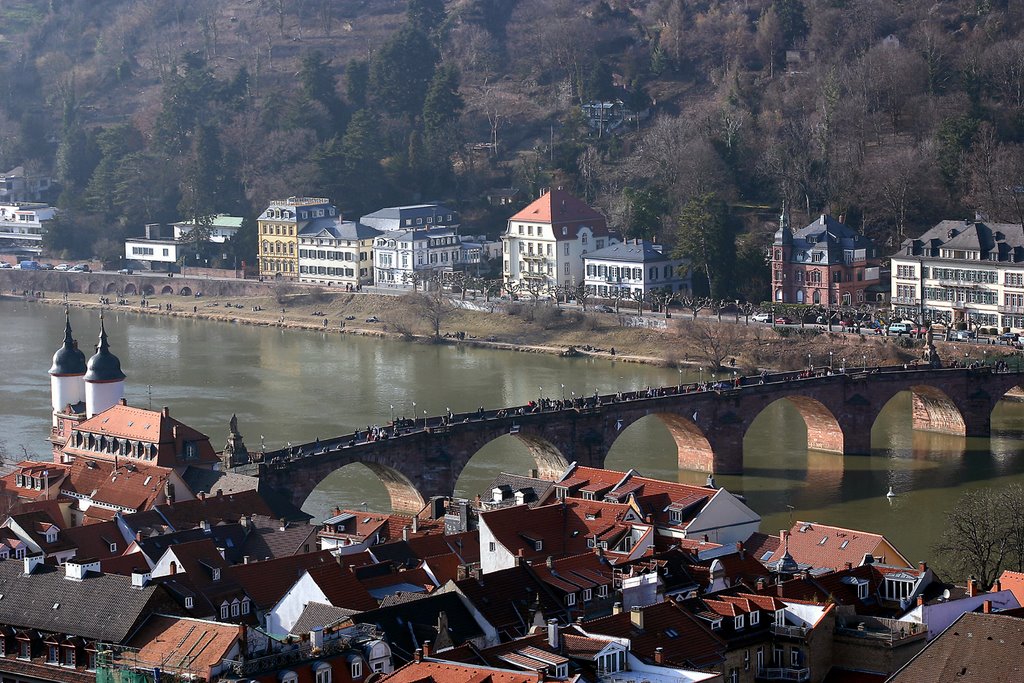 Heidelberg von Oben, Хейдельберг