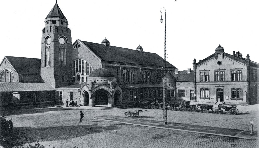 Bahnhof ca. 1900, Гиссен