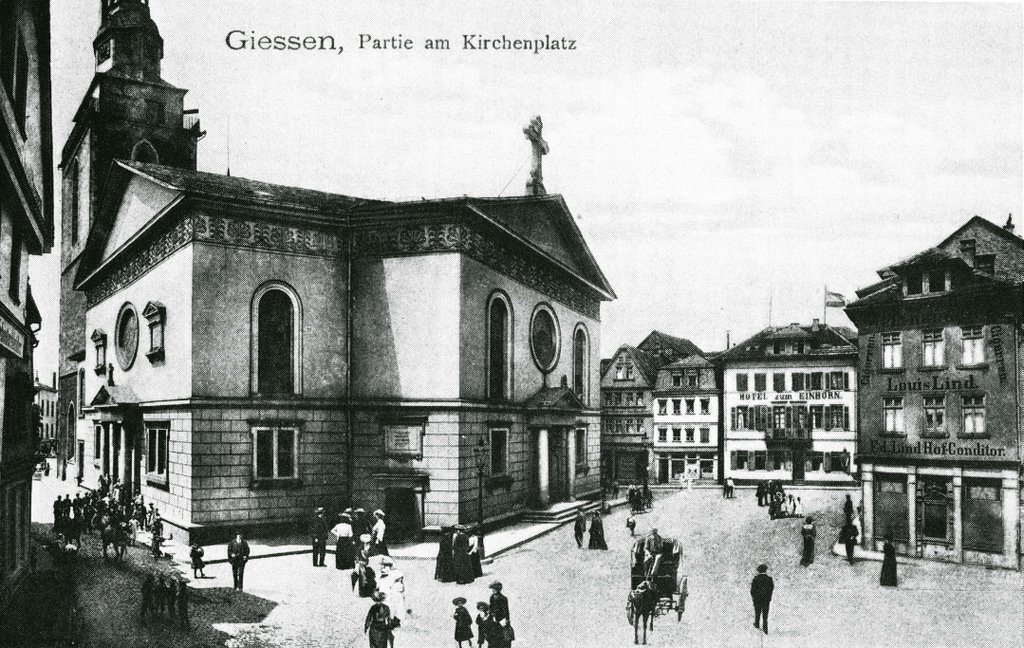 Stadtkirche ca. 1900 ! & siehe Komentar !!!, Гиссен