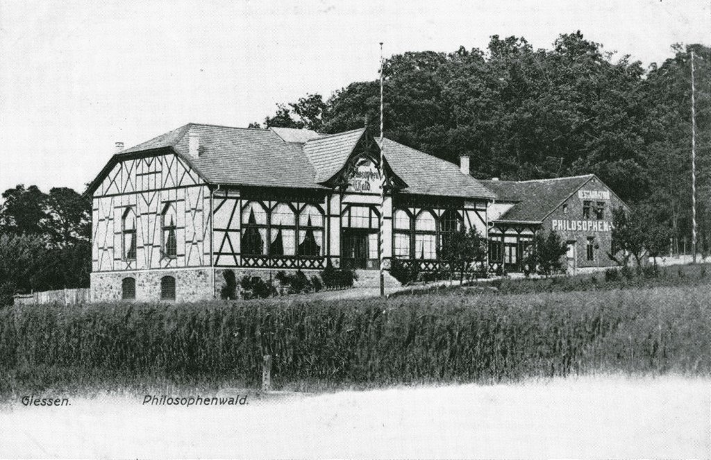 Restaurant Philosophenwald ca. 1920, Гиссен