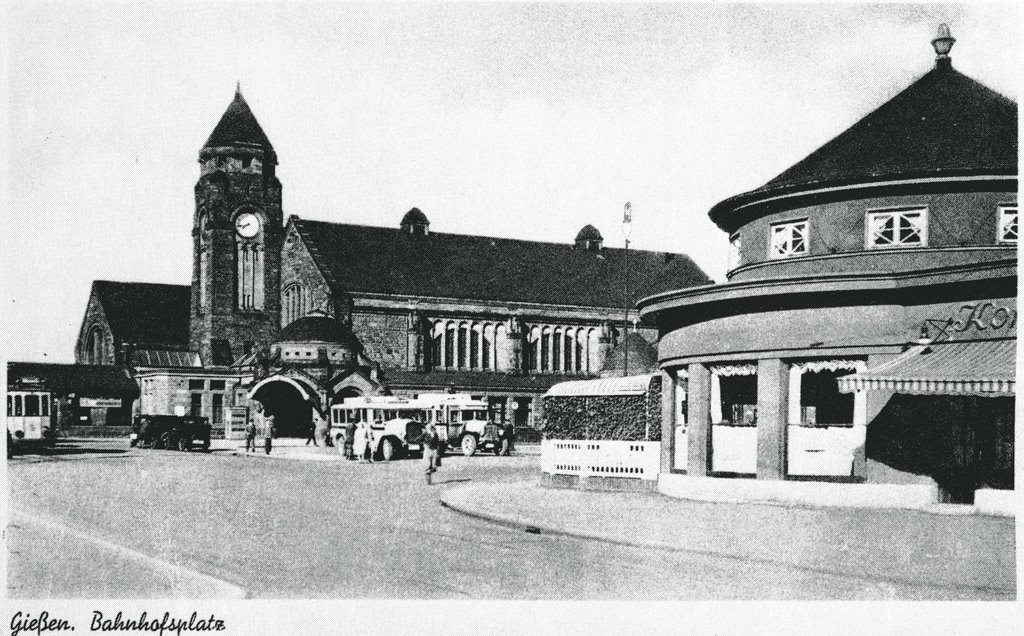 Bahnhof ca. 1940 !, Гиссен